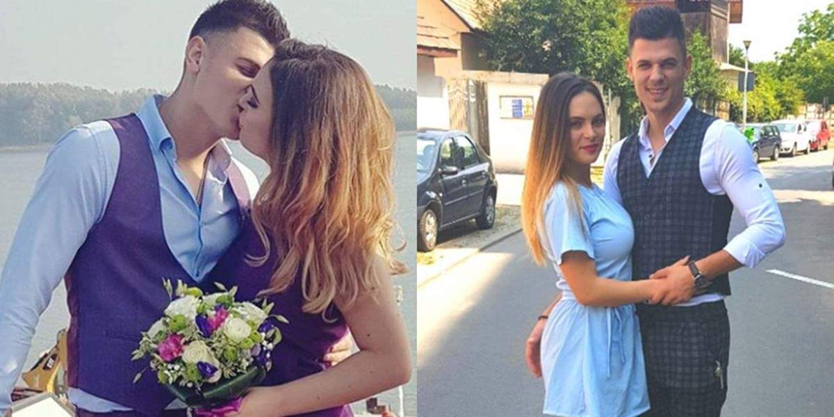 Larisa și Laurențiu de la MPFM sarutându-se