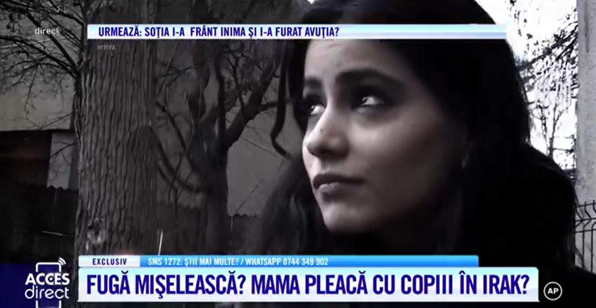 Acces Direct. Dorel o acuză pe Elena, văduva cu patru copii la 21 de ani, că cei mici sunt făcuți cu el. Cum se apără tânăra soție de irakian