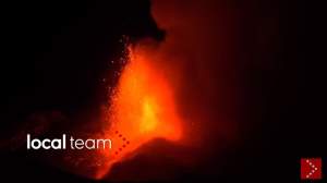 Erupție spectaculoasă a celui mai activ vulcan din lume! Imagini inedite cu Muntele Etna, din Italia / VIDEO