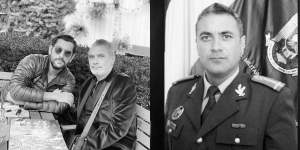 Fratele lui Cezar Ouatu, înmormântat cu onoruri militare! Cântărețul e distrus de durere. ”Drum lin, înger”  / VIDEO