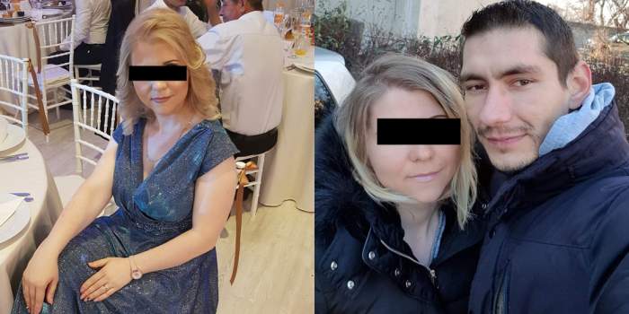 Mirela alături de soțul ei