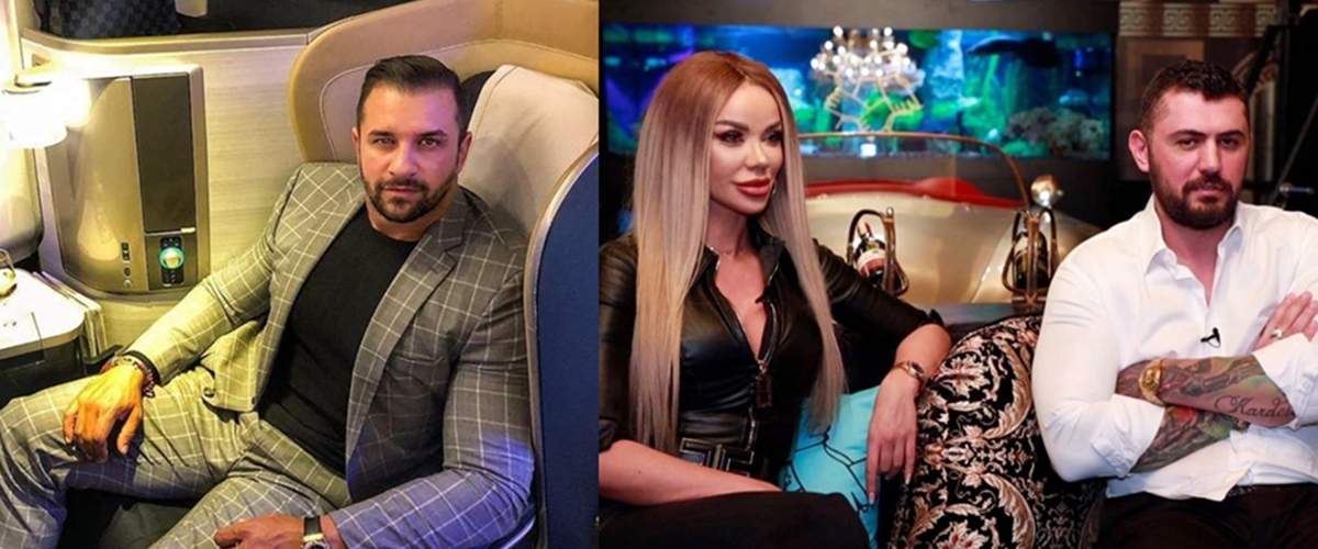 Bianca Drăgușanu și Alex Bodi, milionar turc, colaj