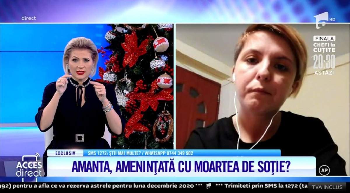 Acces Direct. Amantă terorizată de soție? Mariana se teme pentru viața ei, după ce partenera iubitului său ar fi amenințat-o cu moartea! / VIDEO