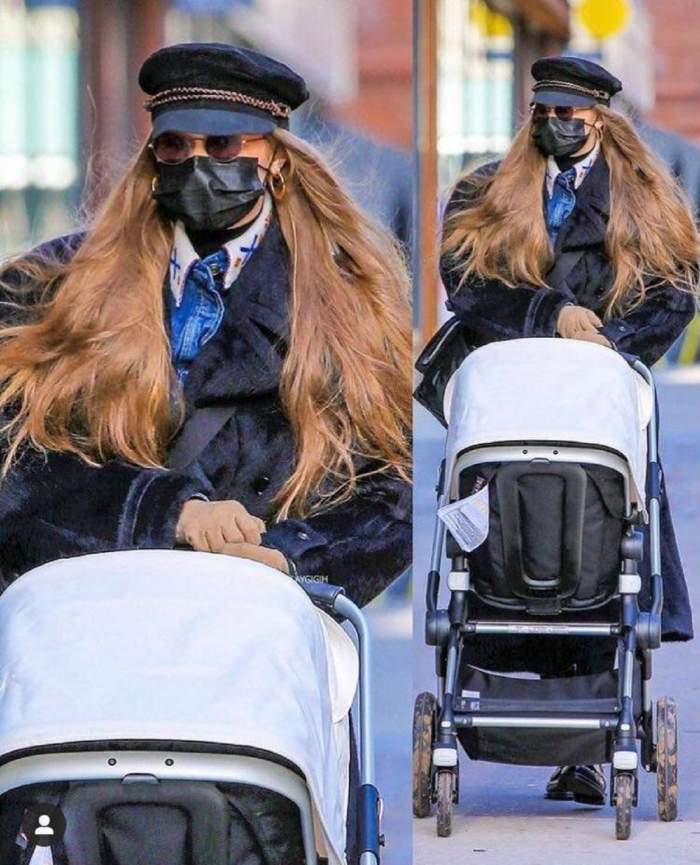Gigi Hadid a ieși în public cu fetița ei