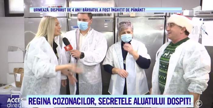 Acces Direct. Maria Constantin și Romică Țociu, în vizită la „regina cozonacilor”! Cum s-au descurcat artiștii în bucătărie! / VIDEO