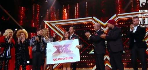 Andrada Precup a câștigat finala X Factor. Cu câți bani pleacă acasă / VIDEO