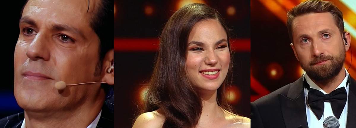 Ștefan Bănică Jr. și Dani Oțil au început să plângă la X Factor! Andrada Precup i-a emoționat până la lacrimi! / VIDEO