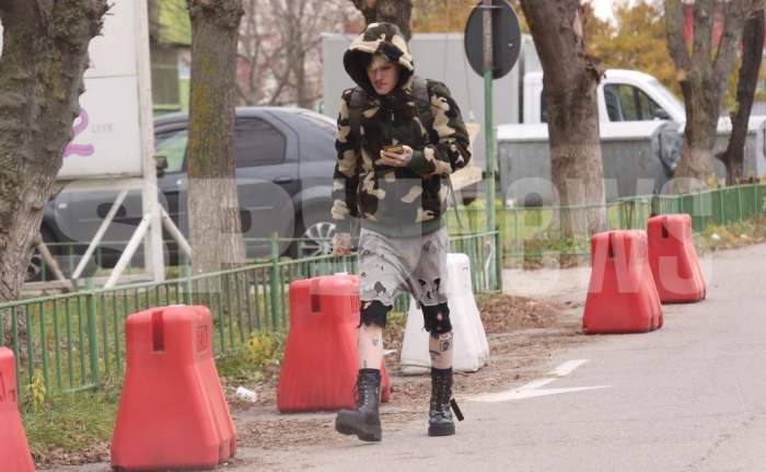 Zanni de la Chefi la cuțite sfidează până și frigul! Ce gest neașteptat a făcut noul protejat al lui Alex Velea în plină stradă! / PAPARAZZI