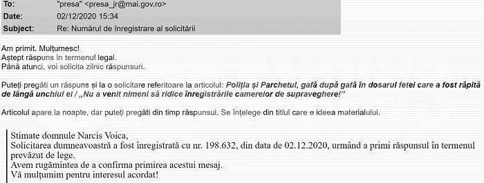 Poliția și Parchetul, gafă după gafă în dosarul fetei care a fost răpită de lângă unchiul ei / „Nu a venit nimeni să ridice înregistrările camerelor de supraveghere!”