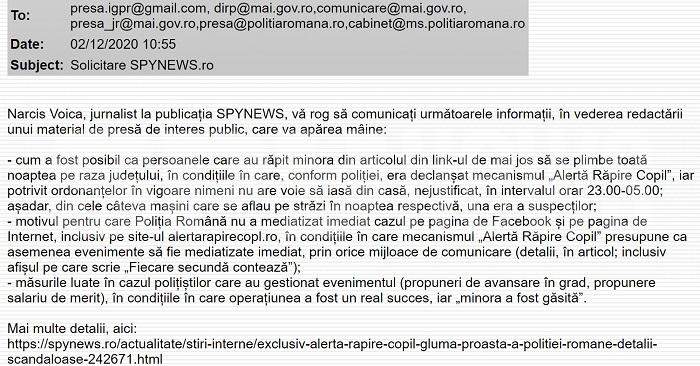 Poliția și Parchetul, gafă după gafă în dosarul fetei care a fost răpită de lângă unchiul ei / „Nu a venit nimeni să ridice înregistrările camerelor de supraveghere!”