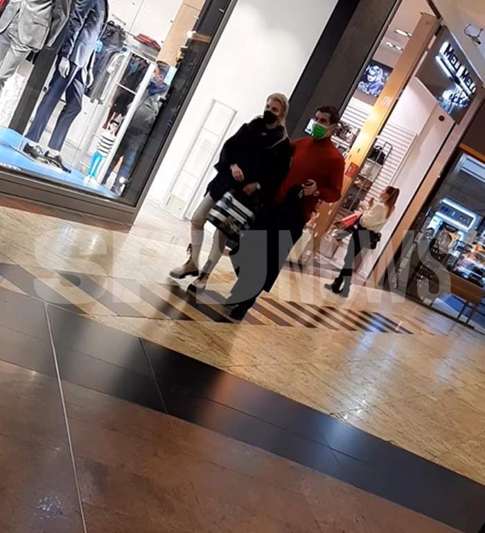 mihai leu si sotia la mall