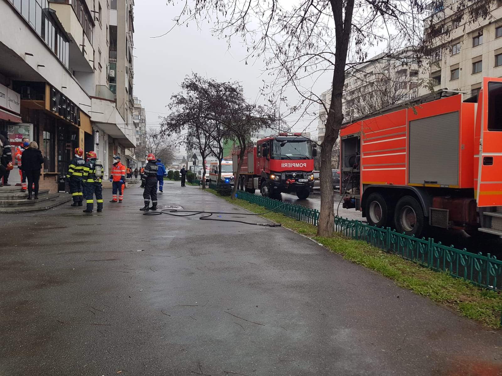 Incendiul de la casa de schimb valutar a avut loc la Ploiești