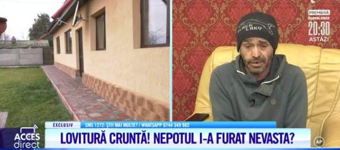 Acces Direct. Înșelat și părăsit pentru nepotul lui, Marinică își vrea soția și copiii înapoi: ”Te iert că te iubesc” / VIDEO