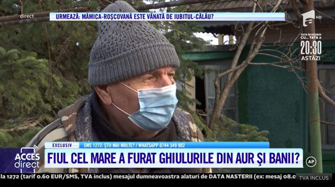 Acces Direct. Un bărbat își acuză fratele că și-a prădat fără rușine propriul tată! Cine a furat mica avere a bătrânului / VIDEO