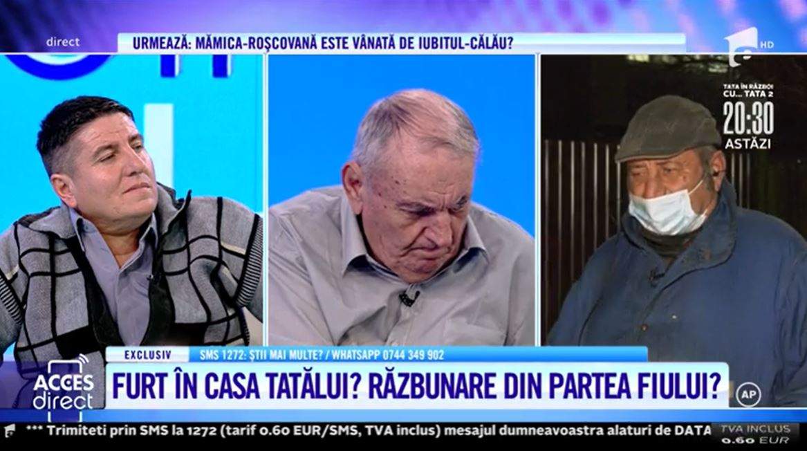 Acces Direct. Fiul acuzat de prădarea tatălui său rupe tăcerea! Cum se apără bărbatul suspectat că i-ar fi furat agoniseala părintelui său / VIDEO