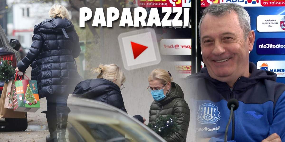 Fie pandemia cât de rea, soția lui Mircea Rednic nu renunță la cadourile de Crăciun! Cum a fost surprinsă partenera fostului fotbalist / PAPARAZZI
