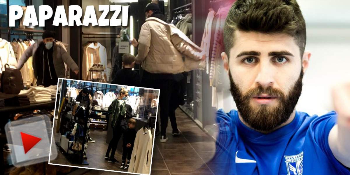 Mihai Răduț, de la fotbalist celebru, la model pentru... geci! Jucătorul a făcut ”ravagii” într-un mall din Capitală / PAPARAZZI 