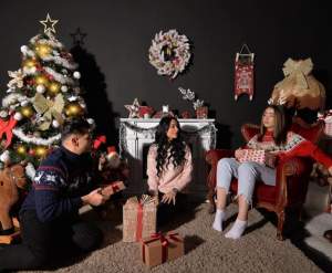 Brigitte și Florin Pastramă, fotografii de familie! Cum au sărbătorit Crăciunul afacerista și soțul ei! / FOTO