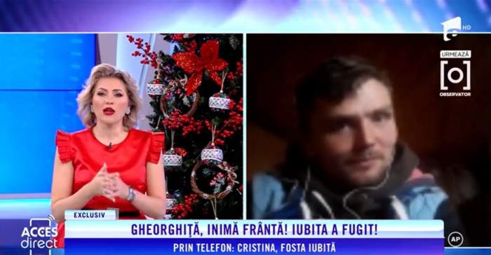 Acces Direct. Gheorghiță își vrea iubita și copilul înapoi! Mesajul disperat al bărbatului lăsat singur de Sărbători / VIDEO