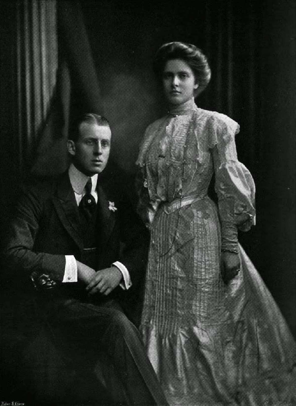 Prințesa Alice și soțul său, Prințul Andrew