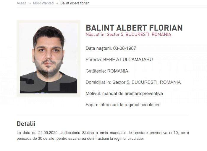 EXCLUSIV / Fiul lui Sile Cămătaru, trei ani, cu executare! Fuge de poliție, ca să-și vadă copilașul