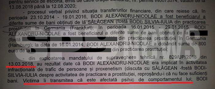 Nevasta lui Alex Bodi, terorizată cu „dezlegare” de la DIICOT / Procurorii au asistat impasibili la comiterea faptelor, timp de doi ani și jumătate