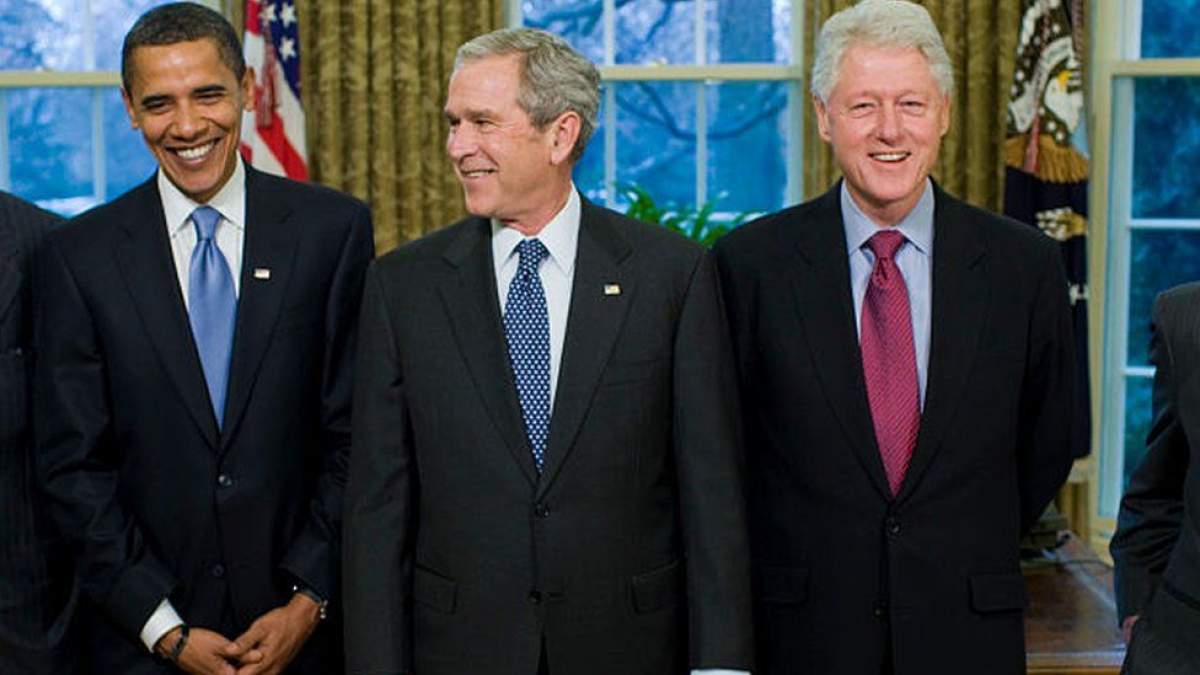 Obama, Bush și Clinton