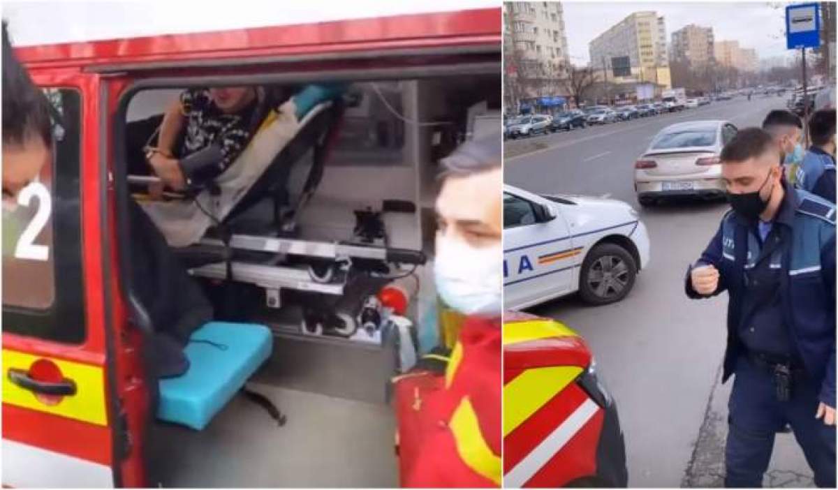 Reacția poliției după ce soțul Andreei Tonciu a fost atacat în trafic. Agresorul a fost reținut