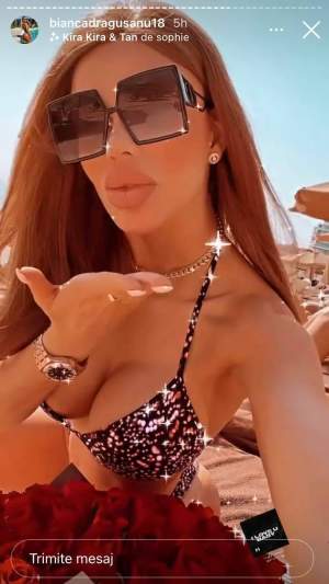 Bianca Drăgușanu, cu posteriorul bombat la vedere, pe plajele din Dubai! În cei mai sexy bikini, blondina și-a etalat formele în toată splendoarea! / FOTO