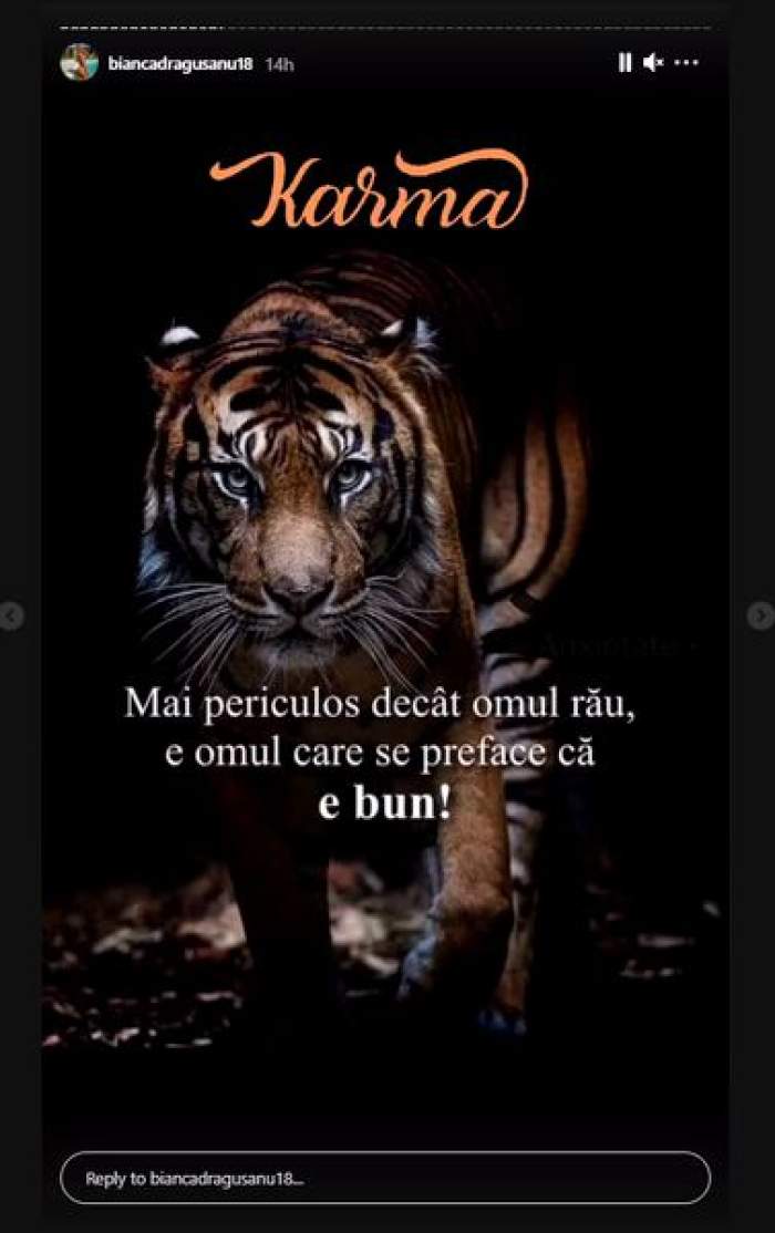 Bianca Drăgușanu, mesaj subtil pentru Irinel Columbeanu? Ce spune vedeta despre averea pierdută a fostului milionar: „Karma”