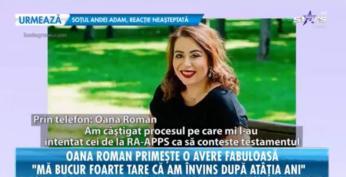 Oana Roman a câștigat procesul împotriva statului român! Pe ce bogății a reușit să pună mâna fiica fostului premier: „Este o victorie importantă”