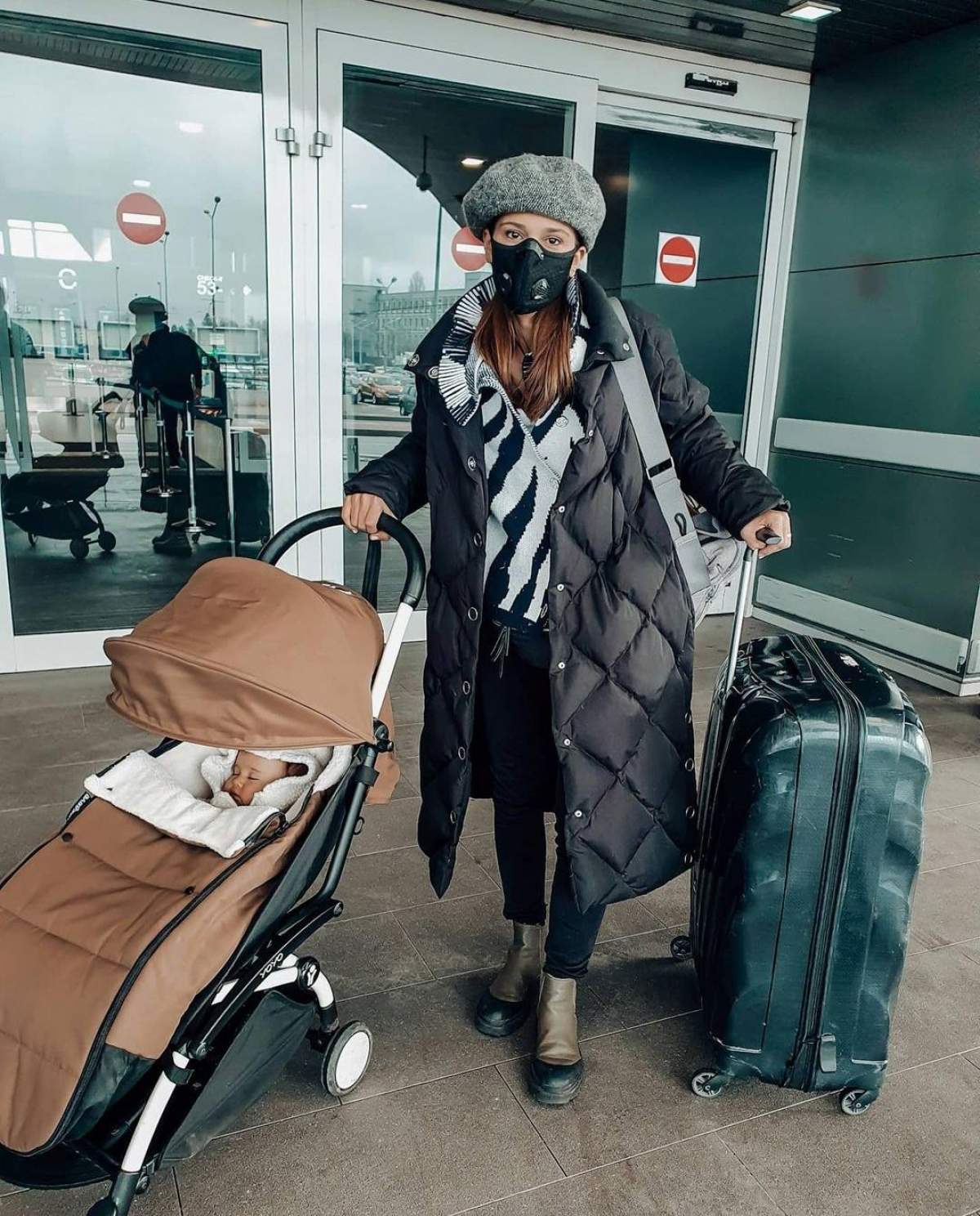 Dana Rogoz a plecat în Slovacia, alături de fiica ei! „Lia a avut primul ei zbor cu avionul”. Ce face acolo, în plină pandemie