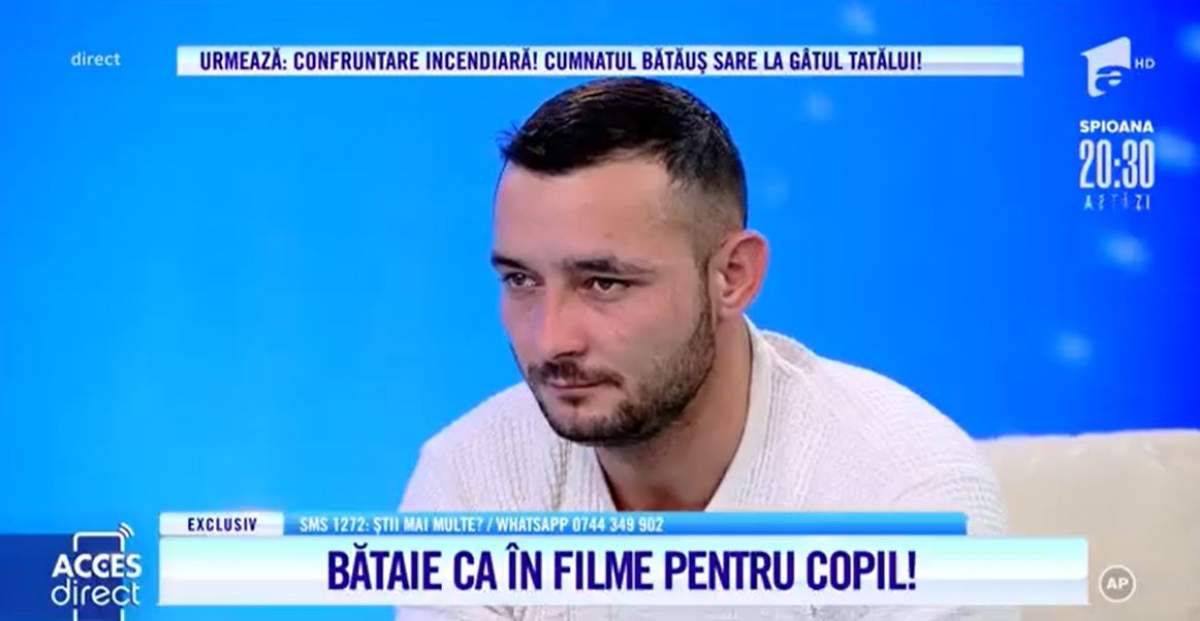 Acces Direct. Un tată nu își poate vedea fetița de mai bine de patru luni! Bărbatul, bătut și gonit de familia fostei sale iubite: „Am fost tăiat”