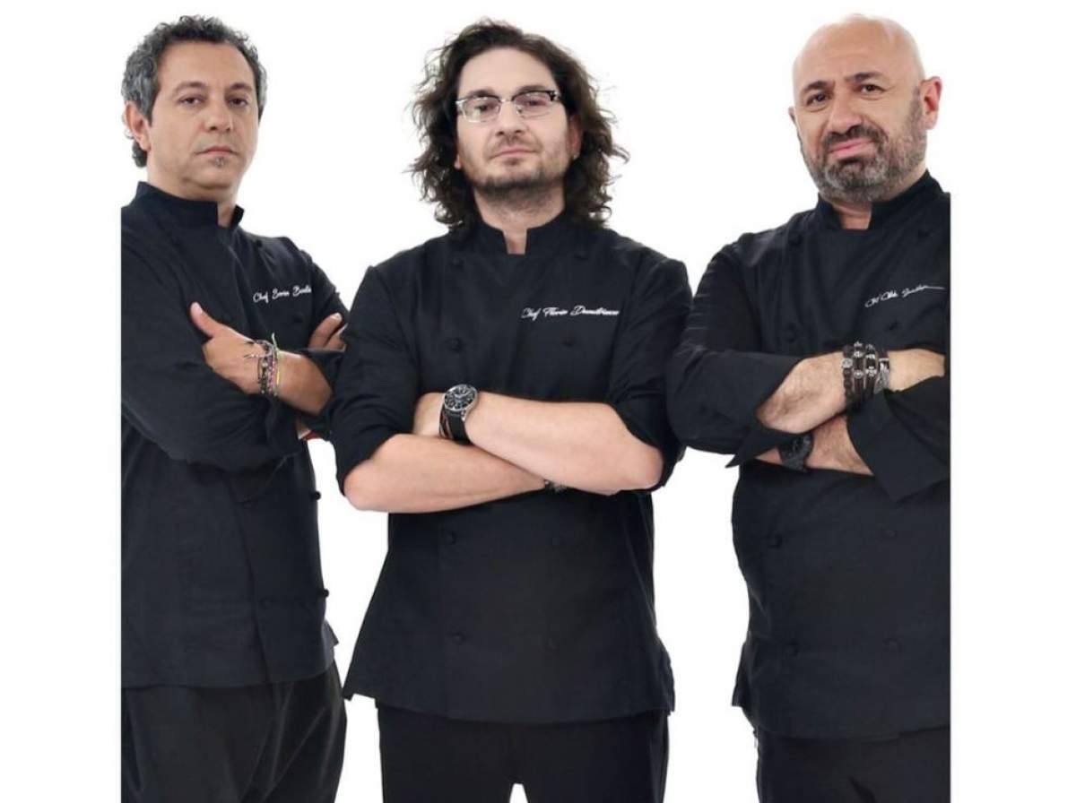 Chef Sorin Bontea, Chef Florin Dumitrescu și Chef Cătălin Scărlătescu