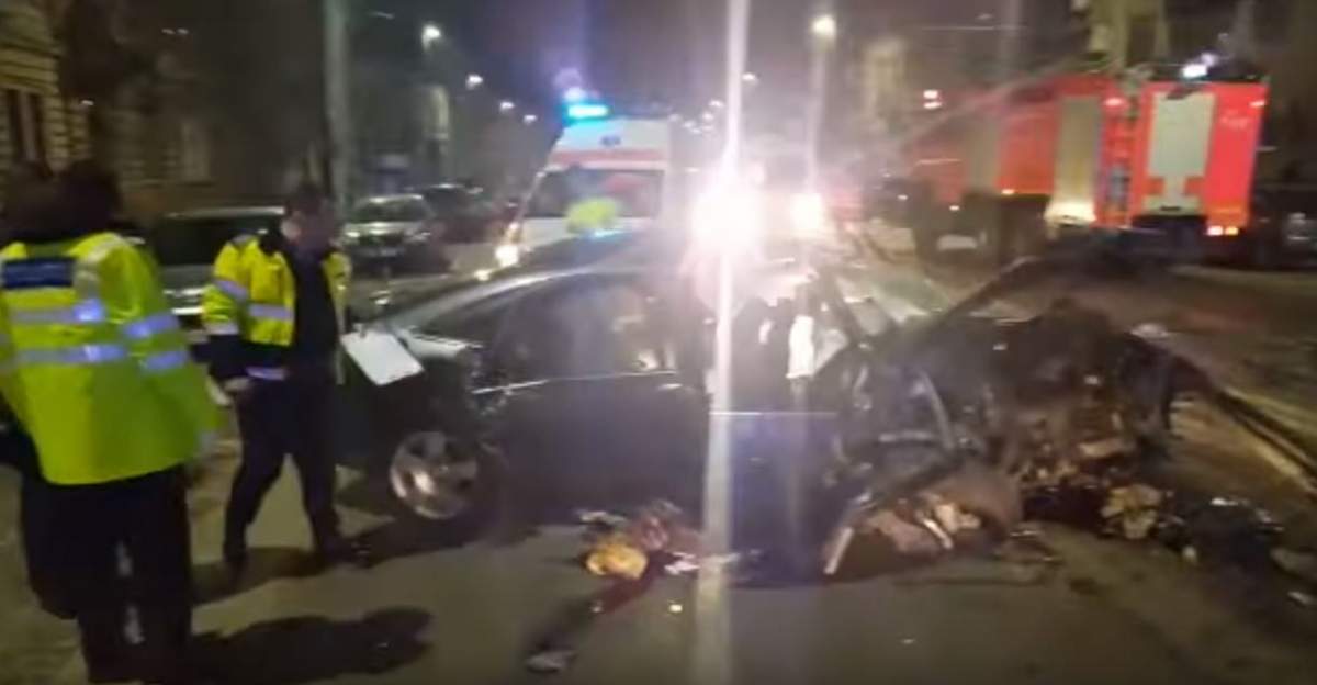 Accident mortal în Cluj-Napoca! După ce a luat viaţa unui tânăr, şoferul a fugit de la locul tragediei  VIDEO