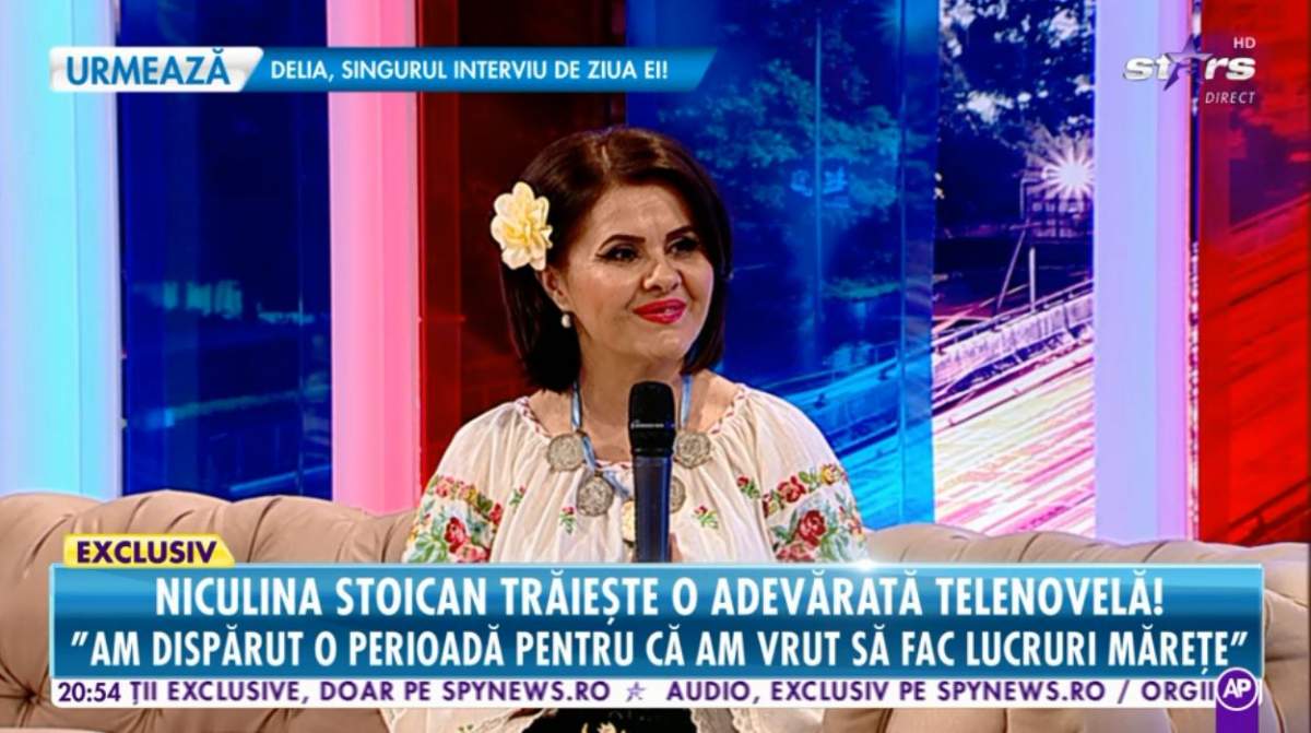 VIDEO / Niculina Stoican, lecţii de viaţă în direct! Cum a reuşit să treacă artista peste perioada în care soţul a fost arestat. "Nu trebuie să găseşti vinovaţi în jurul tău"