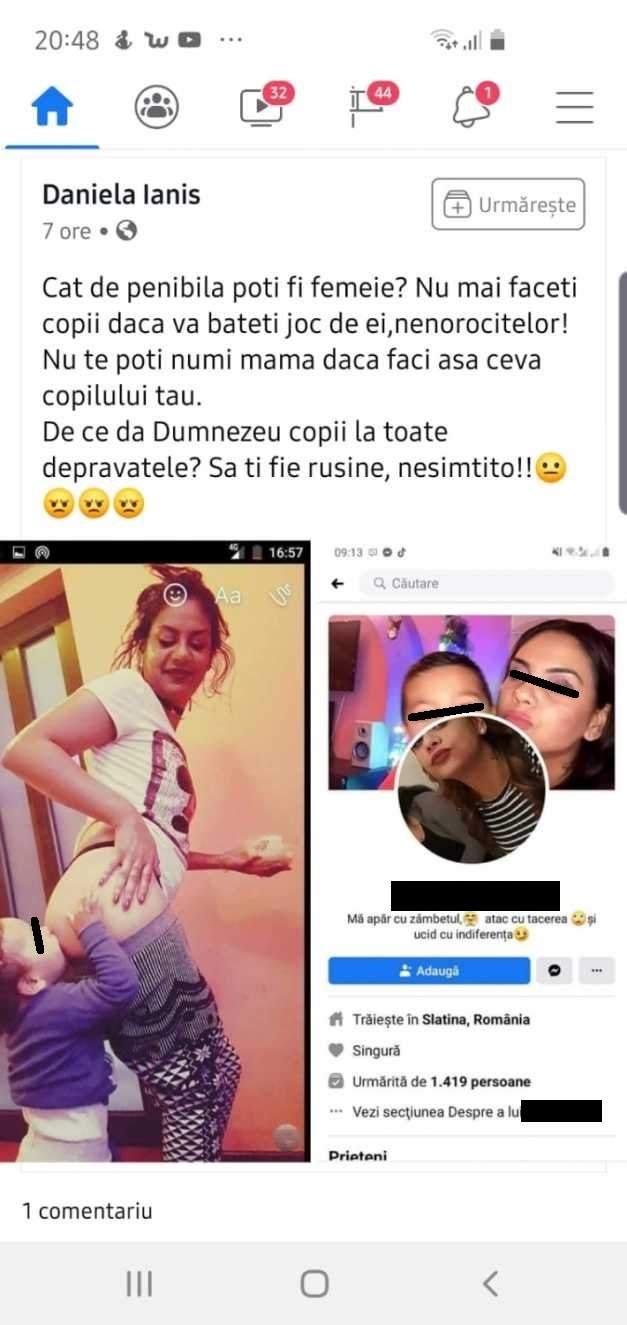 Tânăra din Slatina care a fost pozată în timp ce copilul o săruta pe fesă, o nouă reacţie: "Ăla a fost un gest de iubire"