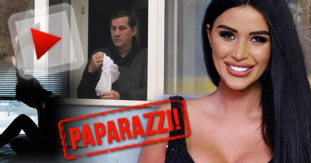 Ce se întâmplă acum în casa Cruduţei! De trei zile zace la pat! Tatăl ei, surprins de paparazzii Spynews.ro în timp ce îi aruncă pe geam compresele