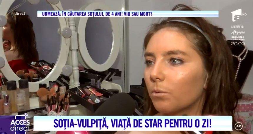 Vulpiţa, viaţă de star pentru o zi. Soţia lui Viorel, răsfăţată la sală, la shopping şi... într-o baie plină cu spumă / VIDEO