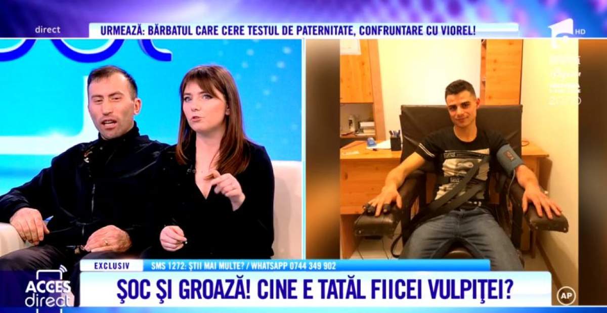 Viorel nu este tatăl fetiţei Vulpiţei? Amantul Marian spune că ar fi copilul lui. ''Vreau să facem testul de paternitate'' / VIDEO