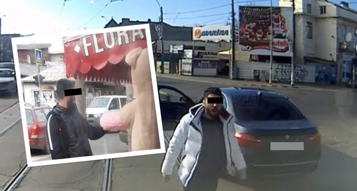 VIDEO PAPARAZZI / Cocolarul ''şifonat'' de vatman, un romantic incurabil. S-a dat în stambă, din nou, pe străzile din Capitală. Ce cadou i-a luat iubitei