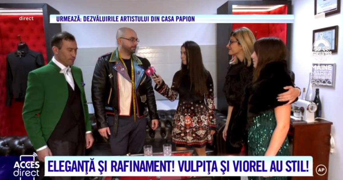 Vulpiţa şi Viorel, răsfăţaţi mai ceva ca împăraţii. Ce ţinute extravagante au îmbrăcat cei doi soţi, de Valentine's Day / VIDEO