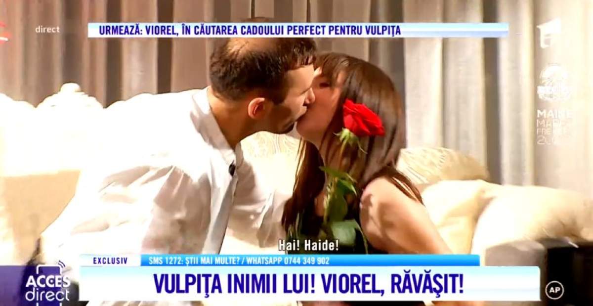 Viorel şi Vulpiţa, prima şedinţă foto profesionistă din viaţa lor. Cei doi s-au iubit fără reţinere în faţa aparatului de pozat / VIDEO