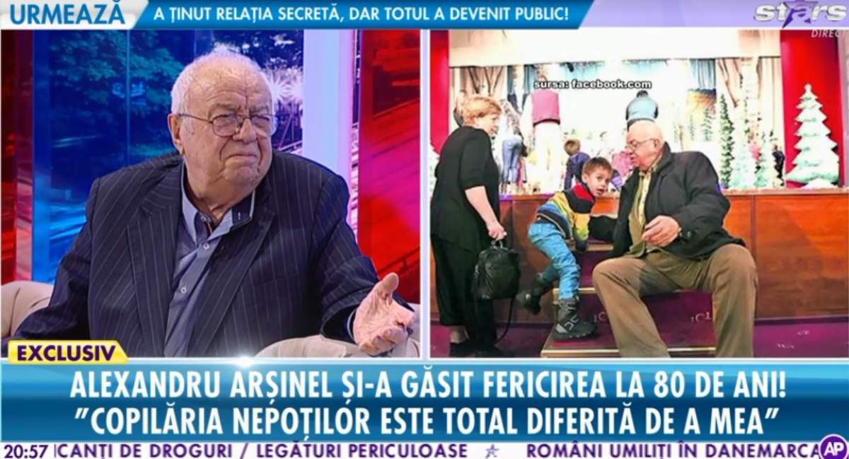 VIDEO / Alexandru Arşinel, îndurerat de situaţia soţiei! "Are de 10 ori mai mult optimism decât am eu"