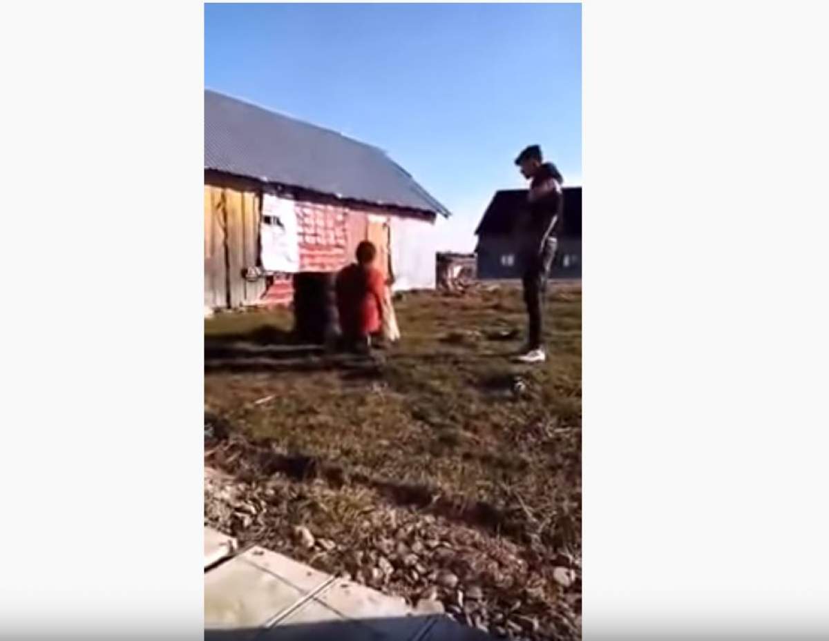 VIDEO / O adolescentă însărcinată din Suceava a fost bătut crunt cu biciul. Mama fetei a filmat tot