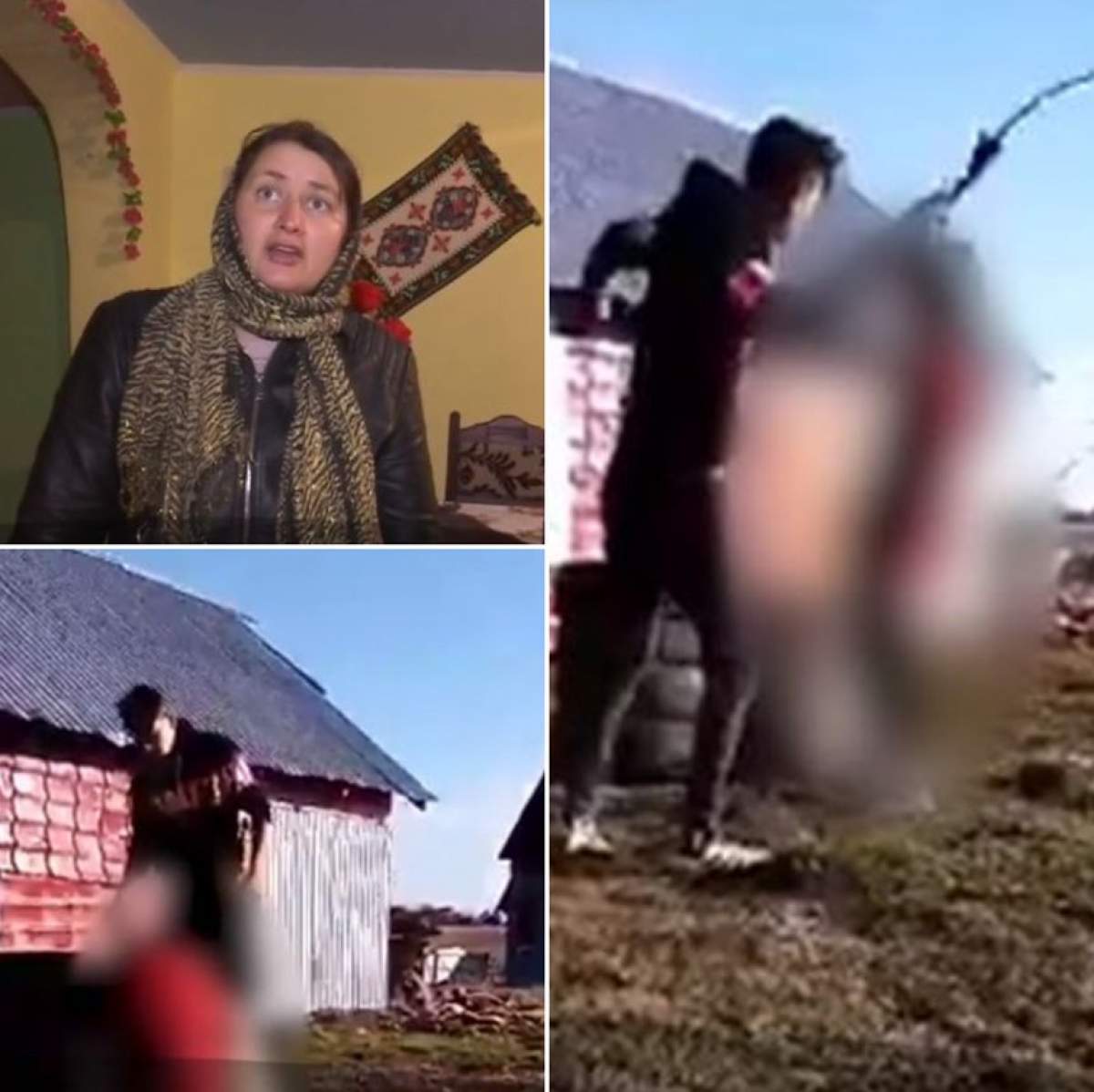Cum a reacţionat mama agresorului din Suceava, după ce a văzut imaginile cu fiul său biciuindu-şi iubita însărcinată