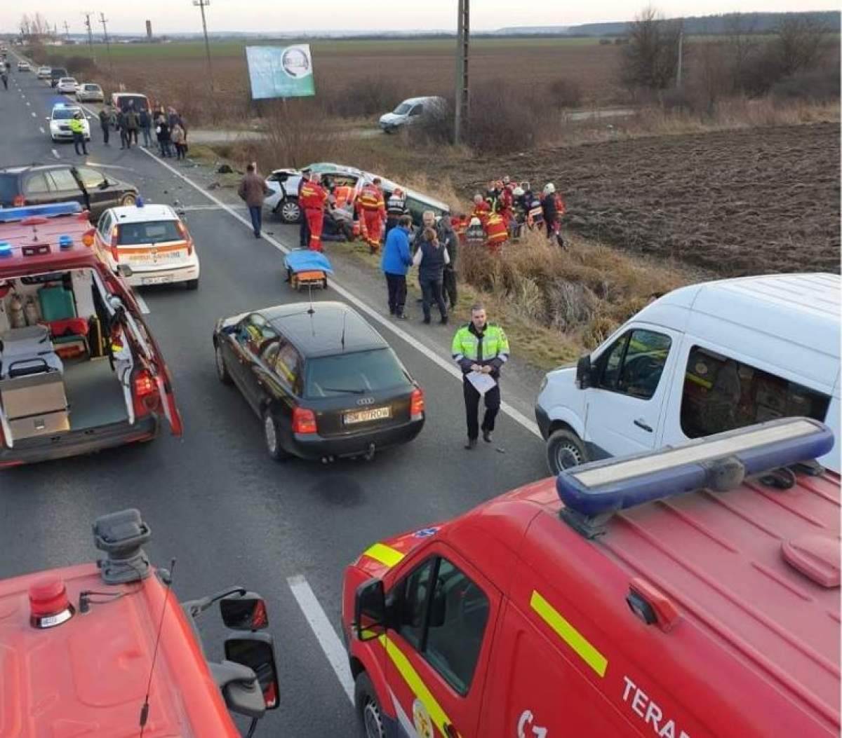 Accident grav în Satu-Mare! A fost activat Planul Roşu de Intervenţie