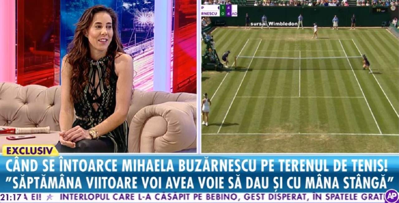 VIDEO / Mihaela Buzărnescu, povestea din spatele succesului. Celebra jucătoare de tenis a trecut prin clipe cumplite: "A trebuit să fac o intervenţie chirurgicală"