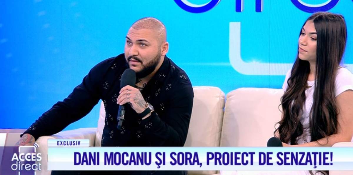 VIDEO / Dani Mocanu şi-a scos sora în lume. Cum arată adolescenta care vrea să îi calce pe urme