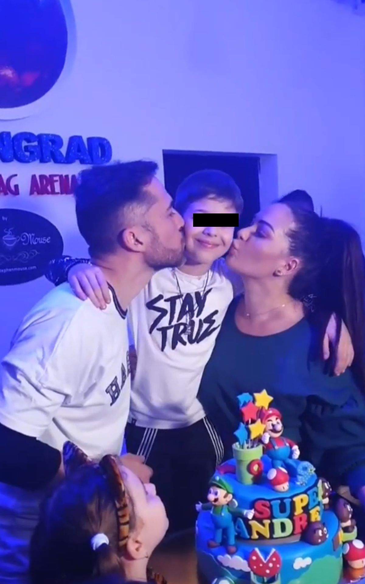 Deea și Dinu Maxer, super petrecere pentru fiul lor. Andreas a împlinit 9 ani